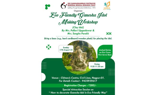 Eco Friendly Ganesha Idol Making Workshop